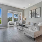 Living Room Cleaning in Vacation Property Rental at Altadena CA